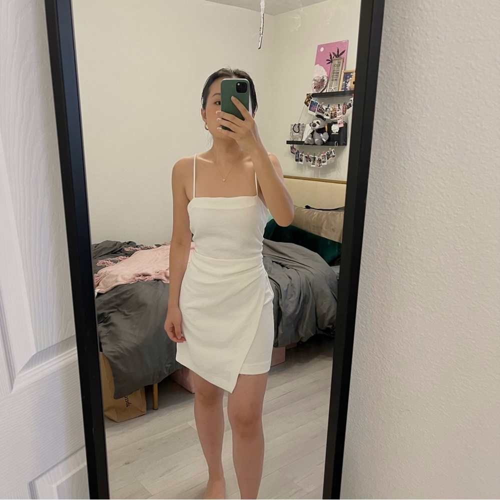 White zara dress - Picture 3 of 4